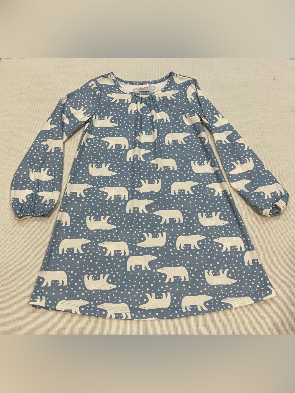 Hanna Andersson Holiday Nightgown Polar Bear Size 130 (US 8)